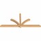 Ekena Millwork Redmond Smooth Timber Gable Bracket, Western Red Cedar, 96"W x 44"H x 3 1/2"D x 3 1/2"F, 11/12 Pitch GBW096X44X0404RED00SWR - alternate 5